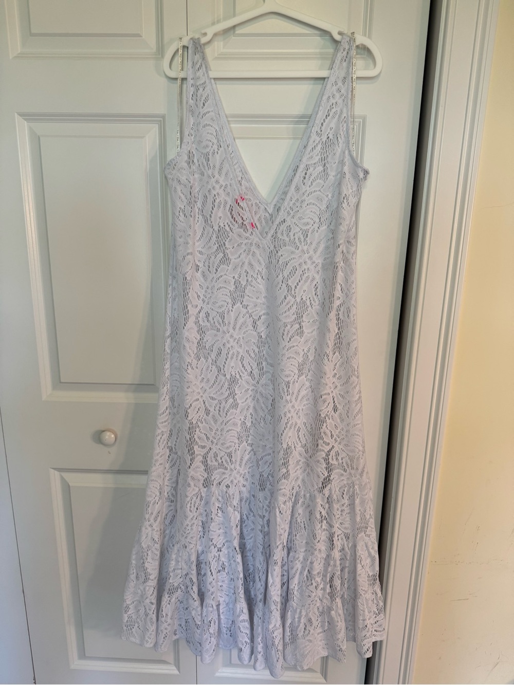 Lilly Pulitzer White Lace Maxi dress